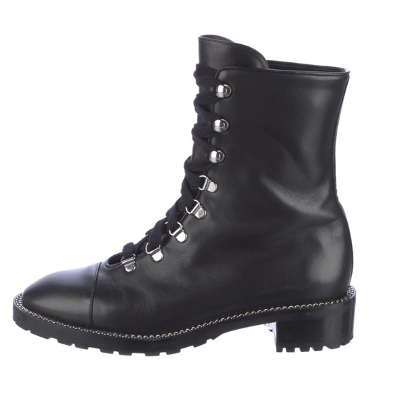 Stuart Weitzman Laceup Combat Boot - Picture 2 of 11